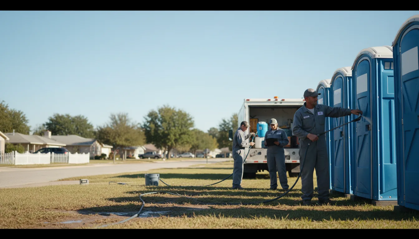 Long-Term Portable Toilet Rental in Beckville, TX near me